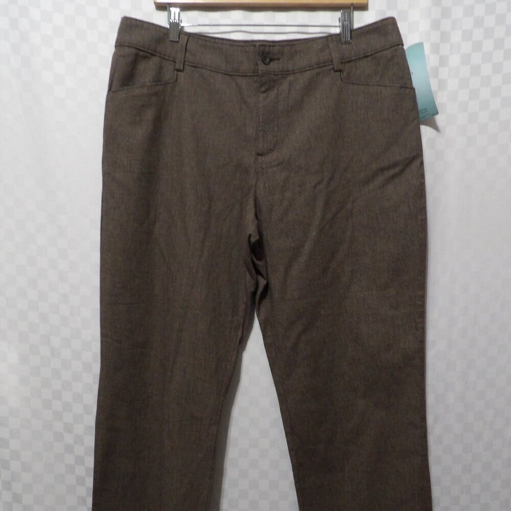 LEE Brown Patterned Pants New w/ Tags | 16P